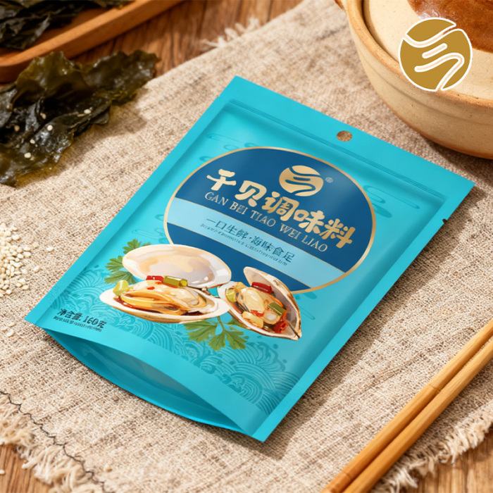 Condimentos japoneses con sabor a vieiras secas