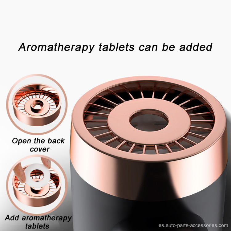 Aspiradora de automóviles con aromaterapia y lámpara