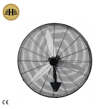 30 Inch Industrial Wall Fan with 3 Speed Settings and CE/CB/GS Certifications