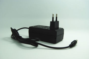 2 Pins Eu Type 36w 18v Dc 2a Wall Mount Power Adapter For Scanner / Printer
