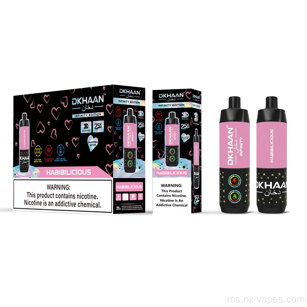 Dkhaan Infinity 25k Puff Harga Vape