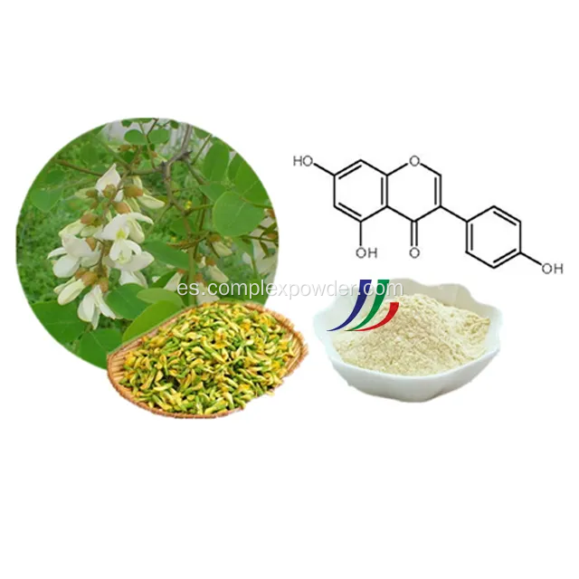 Isoflavonas puras naturales Qenistein 98% en polvo