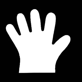Kitchen Restaurant Food Grade PE Plastic Disposable Hand Gloves - 100pcs Manufacturer
