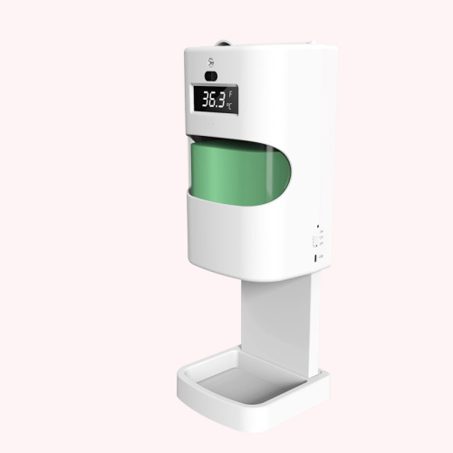 Student-Pupil Temperature Scanner with Sanitizer Dispenser