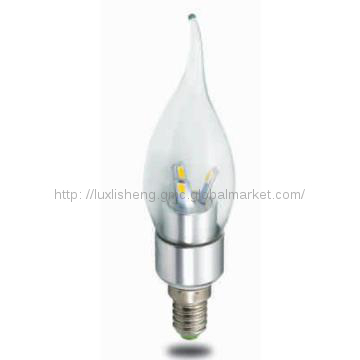 E14 3W candle bulb light  factory