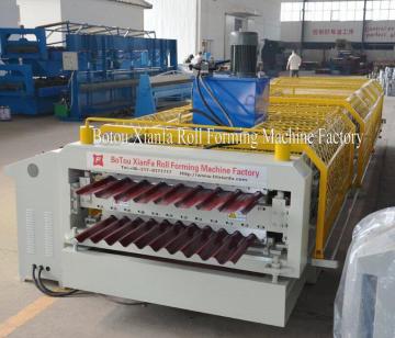 CE Standard Double Deck Roll Forming Machine
