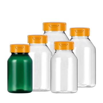 Eco-Friendly PET Chewing Gum Vitamin Bottle Options: 150cc to 300cc