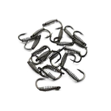 20pcs Bag High Carbon Steel Spring Fish Hooks for Carp Fishing