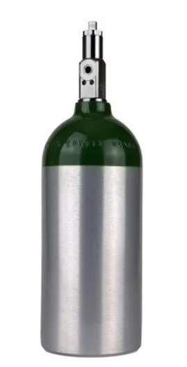TPED Certificate 50 L High Pressure Industrial Steel Oxygen Cylinder