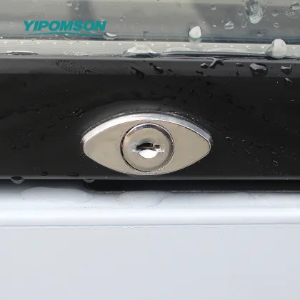 Butcher shop commercial glass meat display cooler