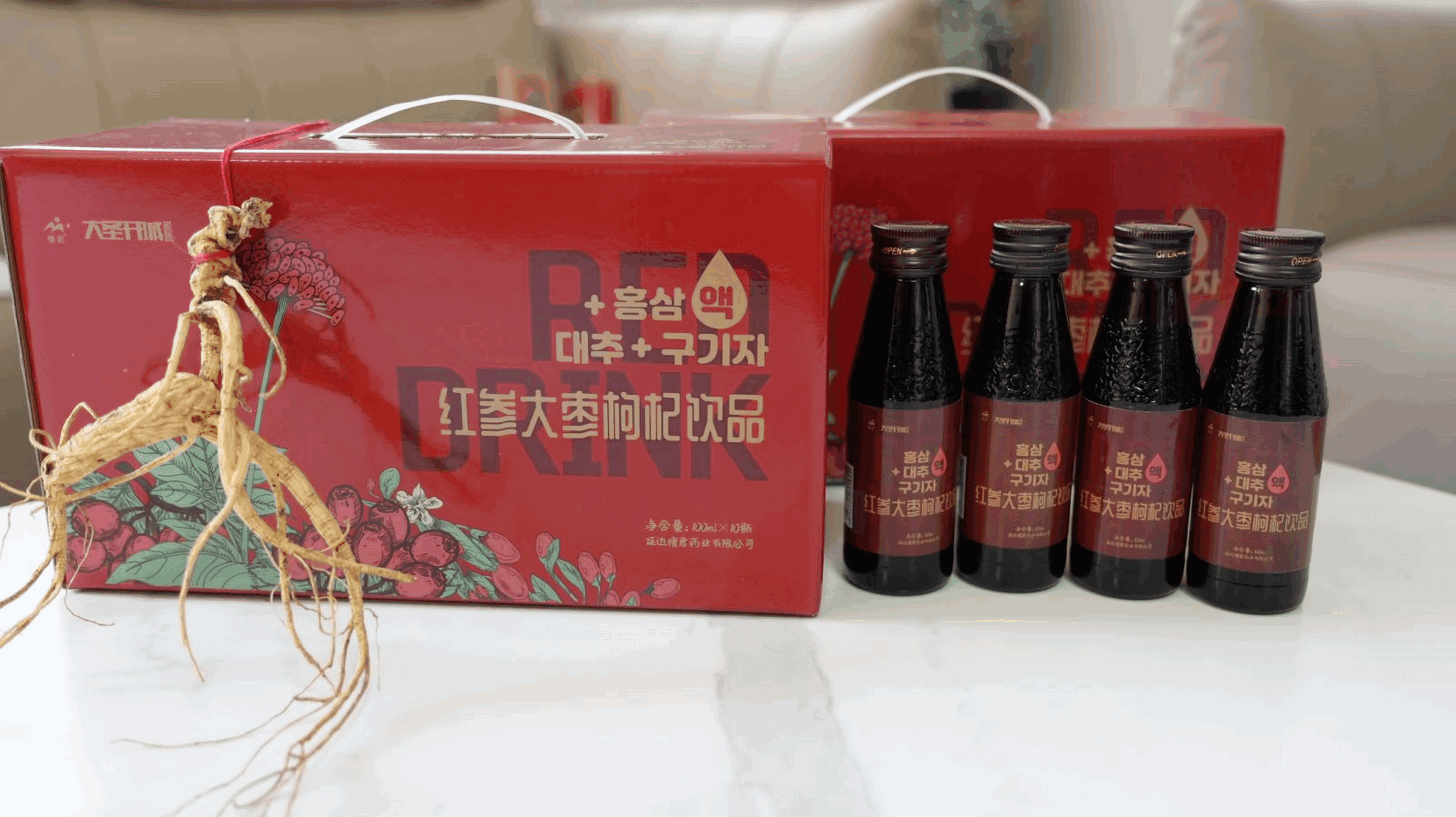 Korean Red Ginseng Drink Benefits