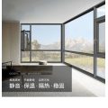 Aluminum Casement Windows with Openable Broken Bridge