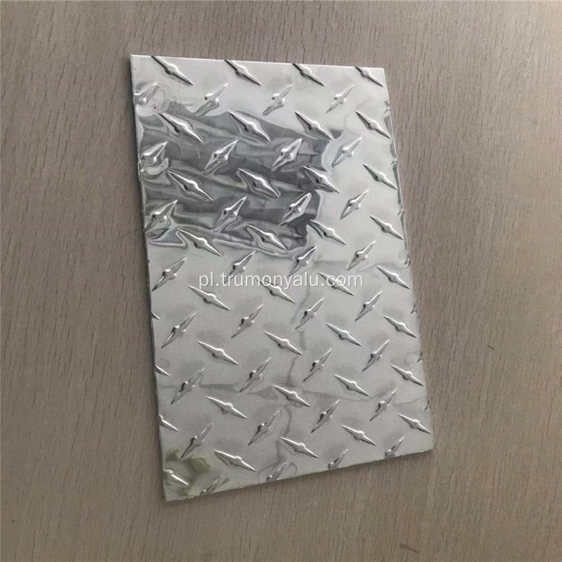 3003 5052 Anodowana aluminiowa płytka z wysokim żebrowaniem