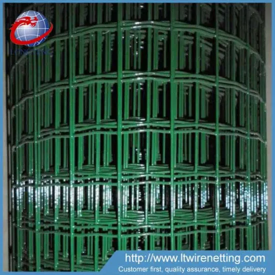 5x5 PVC Coated euro square wire mesh fence