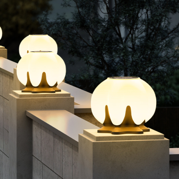 IP65 Rated Solar-Powered Outdoor Courtyard Door Entrance Lamp