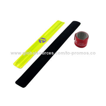 Slap Bracelets, Customized Logos and Sizes Available, Attractive and Good Idea for Promotional