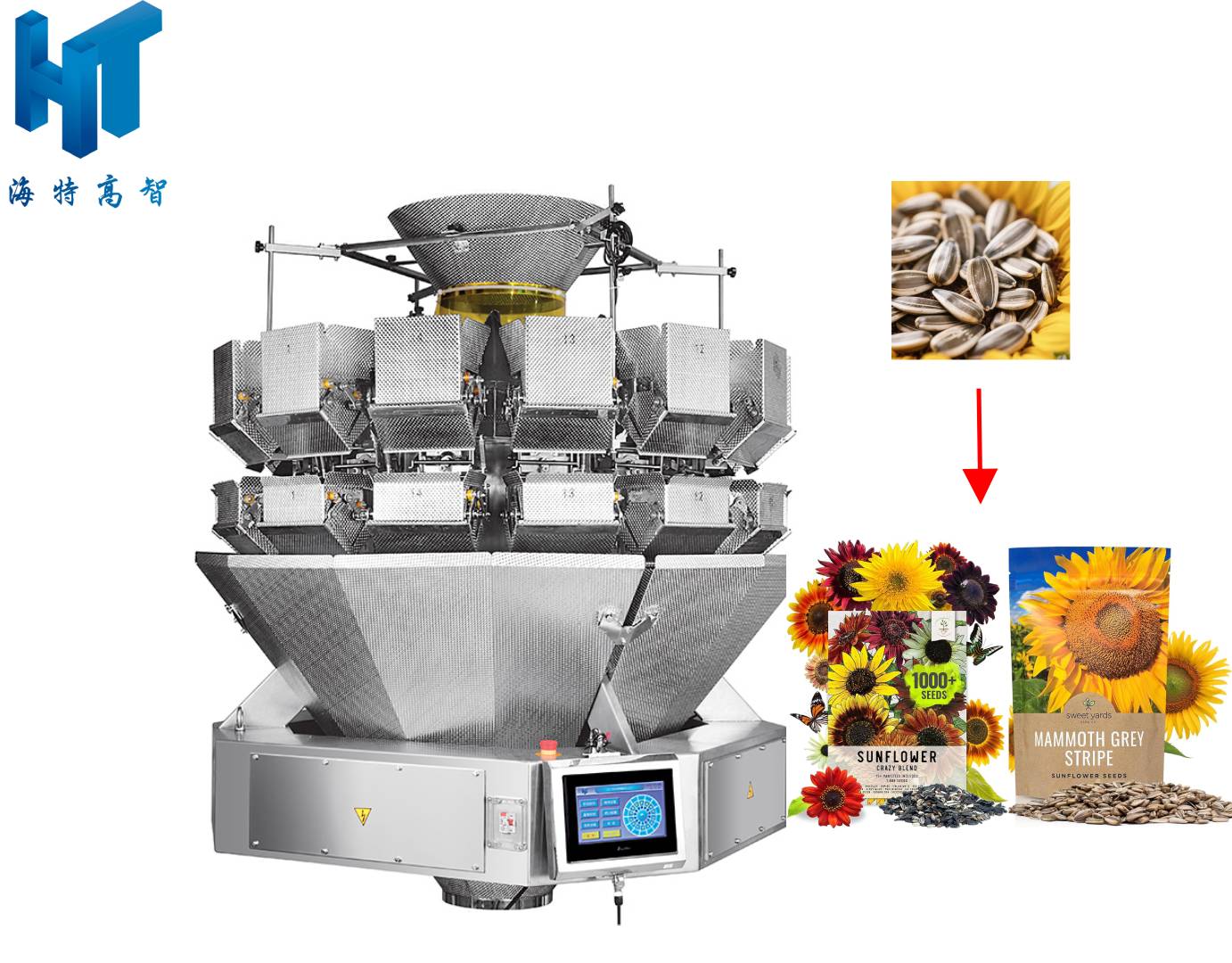 Seed Multihead Packing Machine