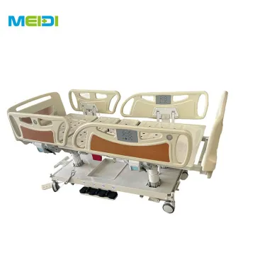 Direct Sales Adjustable 5-Function Enhanced Patient Care Electric Hospital Bed Five Function Electric Bed