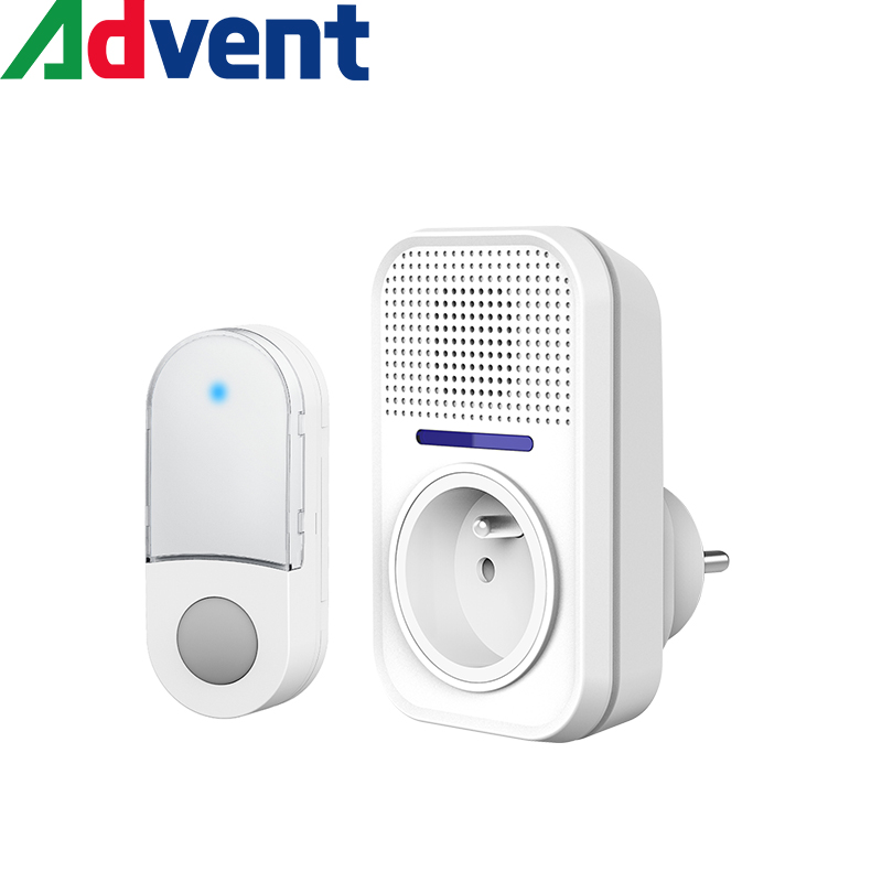 Wireless Plug-through Doorbell