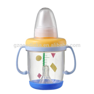 Factory Price BPA Free 2 in 1 Baby Sippy Cup