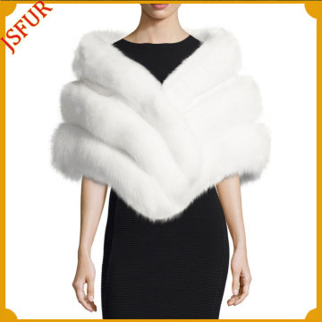 Wholesale Cape For Women Genuine Fox Fur Winter Shawl