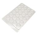 Plastic PET Truffle Chocolate Blister Packaging Clamshell