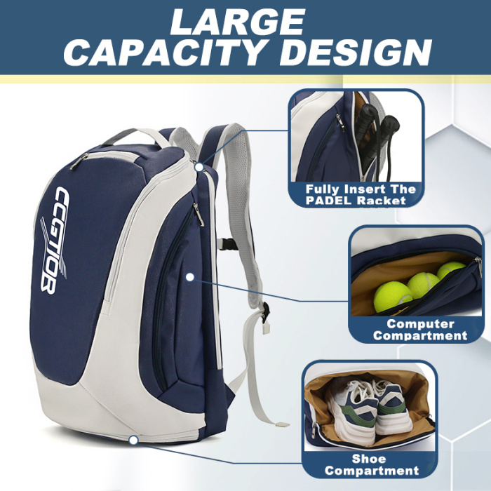 Durable Padel Bag with Padded Compartment