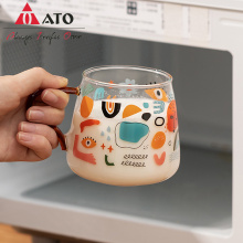 440 ml Graffiti Portrait Household Coffee Juice Drink tasse