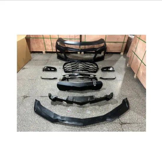 2019 ZL1 Style Front Bumper with Grille for Chevrolet Camaro SS PP Material Car Conversion Kit