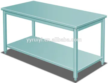 4 legs stainless steel kitchen commercial work table