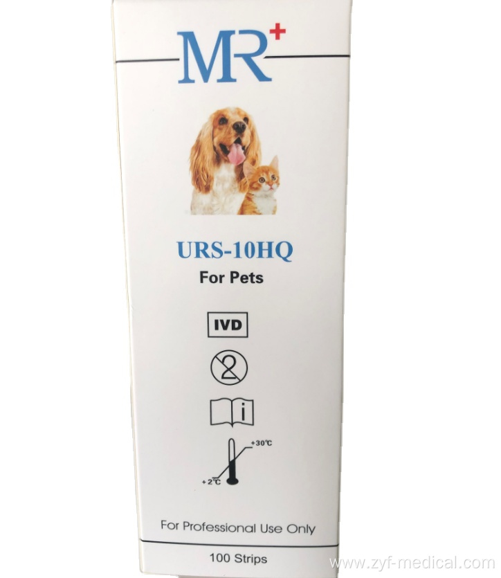 Pet Dog Animal Inspection Urinalysis Test Strips