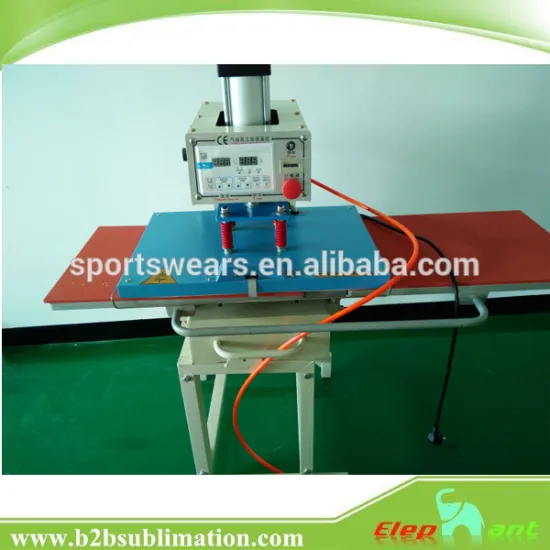 hot selling dual hydraulic t-shirt heat press machine