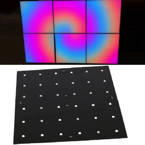 พื้นหลังเวทีการตกแต่งเพดาน RGB LED Panel Light