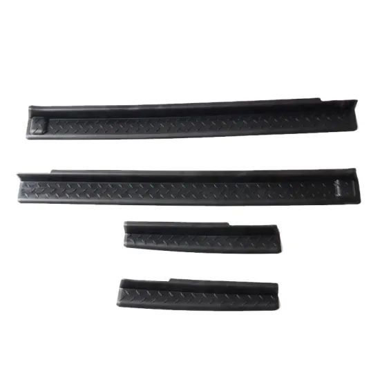 Door Sills Plate for Jeep Wrangler JK 2007-2018 - Plastic Scuff Plate Guard Offroad Accessories