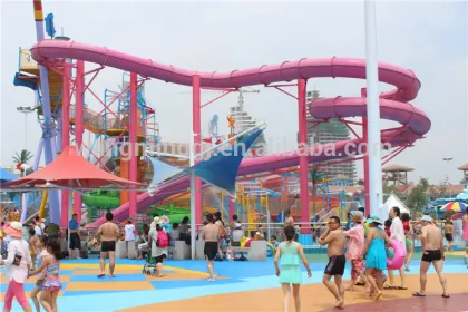 Origin design water park equipment aqua park aqua hose use fiberglass