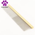 Stainless Steel Pet Straight Comb for Grooming
