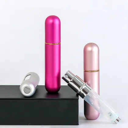 Aluminum Refillable Perfume Atomizer Bottle