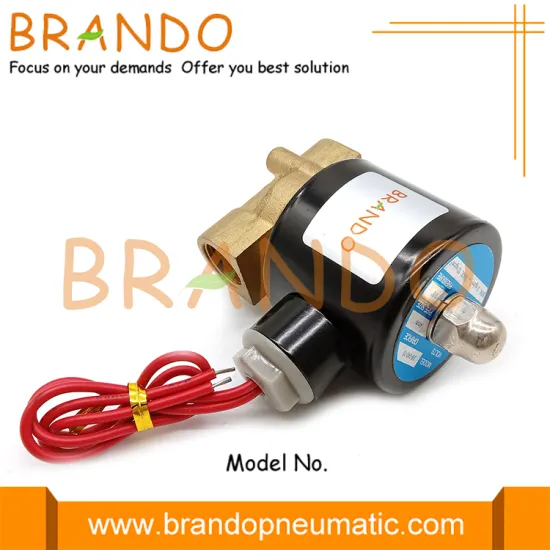 2S040-10 UD-10 3/8'' Normally Closed Brass Solenoid Valve