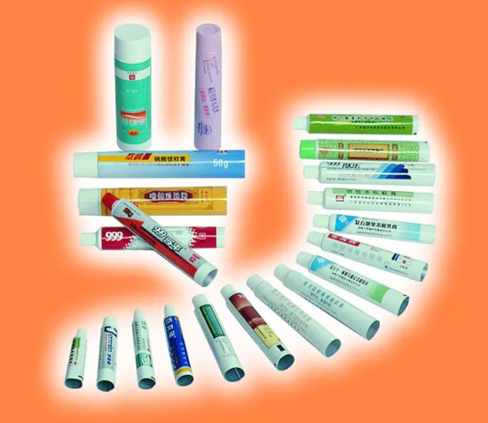 Flat Printing Pe Pharmaceutical Tube Packaging Soft Medicinal Plastic Packaging