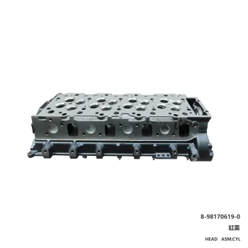 8-98170619-0 Cylinder Head Assembly for 4HK1 Engine: Suitable for ZX200-3 and Other FRR/FSS Trucks