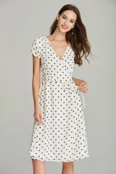 LADIES PRINTED VISCOSE DRESSES