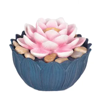 Table Fountain Lotus Blossom