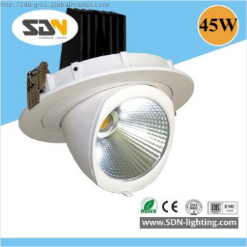 2014 new Aluminium 45W LED downlights for commercial used