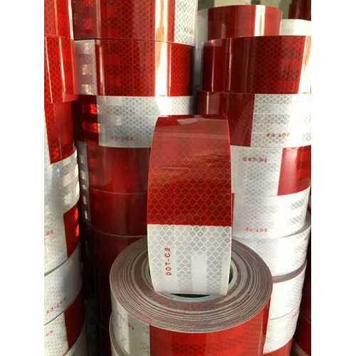 Customized High Visibility Colors Reflective Strips PVC Reflective Tape For Clothing