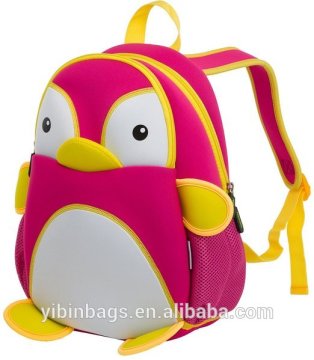 Kindergarten Fashion Neoprene Rose kids school bag For Sale