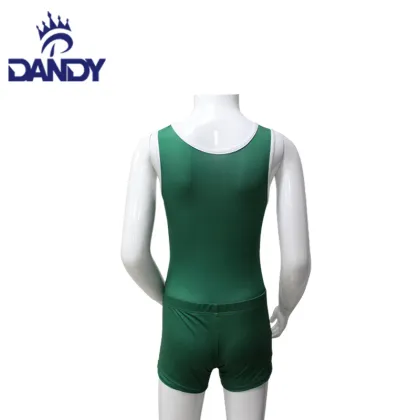Boys sublimation training leotards and shorts