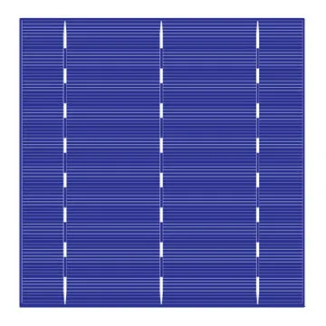 4.3W polycrystalline solar cell, 156*156