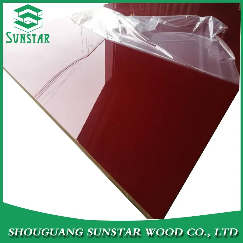 Glossy Matt Embossed Melamine Boards for Kitchen and Furniture