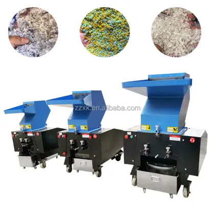 Double Shaft Industrial Plastic Shredders and Mini Mobile Scrap Metal Shredders