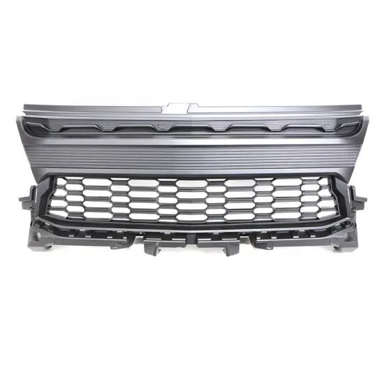 Black Front Grille Fit for CHEVROLET COLORADO 2021-2022 US Version - Auto Parts and Exterior Accessories